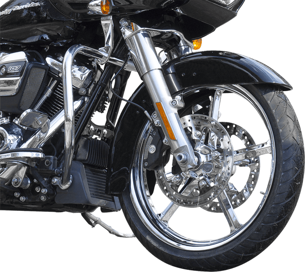 Coastal Moto 4502-ROC-185-CH Moto Forged Rockstar Aluminum Rear Wheel - 18in.x5.5in.- Chrome - sxspowersports