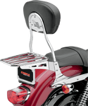 Cobra 02-3500 Tube-Style Luggage Rack for Cobra Sissy Bar - Universal - Chrome - sxspowersports