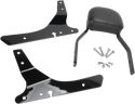 Cobra 602-1103B Mini Square Sissy Bar - Black Powder-Coated - sxspowersports