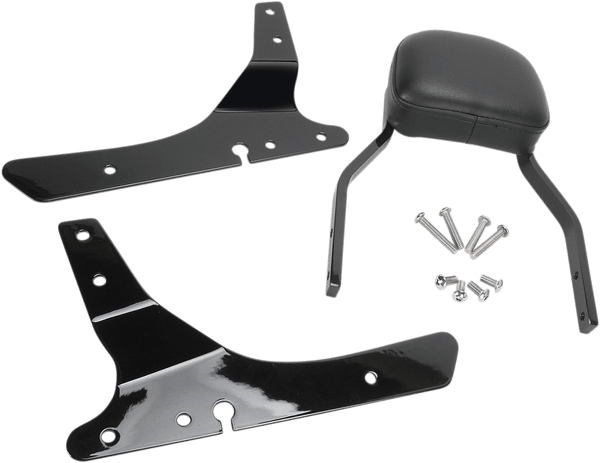 Cobra 602-1103B Mini Square Sissy Bar - Black Powder-Coated - sxspowersports