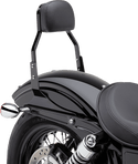Cobra 602-1103B Mini Square Sissy Bar - Black Powder-Coated - sxspowersports