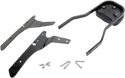 Cobra 602-1203B Short Square Sissy Bar - Black Powder-Coated - sxspowersports