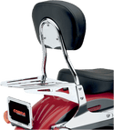 Cobra 602-1300 Short Round Sissy Bar - Chrome - sxspowersports
