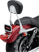 Cobra 602-1303 Short Round Sissy Bar - Chrome - sxspowersports
