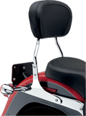 Cobra 602-1303 Short Round Sissy Bar - Chrome - sxspowersports