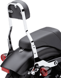 Cobra 602-2042 Short Detachable Backrest - Chrome - sxspowersports