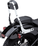 Cobra 602-2042 Short Detachable Backrest - Chrome - sxspowersports