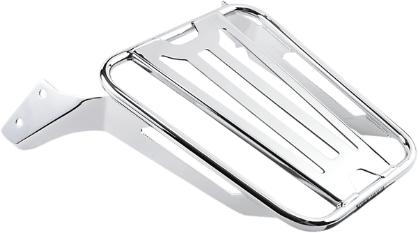 Cobra 602-3502 Tubular Luggage Rack for Detachable Sissy Bar Kit - Chrome - sxspowersports