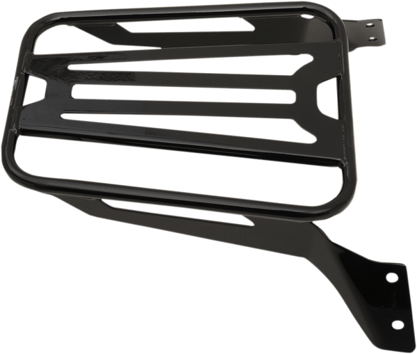 Cobra 602-3502B Tubular Luggage Rack for Detachable Sissy Bar Kit - Black - sxspowersports