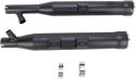Cobra 6050B 3in. Slip-On Muffler with RacePro Tips - Black - sxspowersports