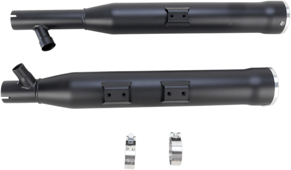Cobra 6050B 3in. Slip-On Muffler with RacePro Tips - Black - sxspowersports
