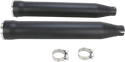 Cobra 6051B 3in. Slip-On Muffler with RacePro Tips - Black - sxspowersports