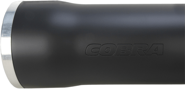 Cobra 6052B 3in. Slip-On Muffler with RacePro Tips - Black - sxspowersports
