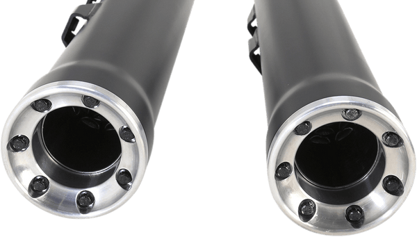 Cobra 6052B 3in. Slip-On Muffler with RacePro Tips - Black - sxspowersports