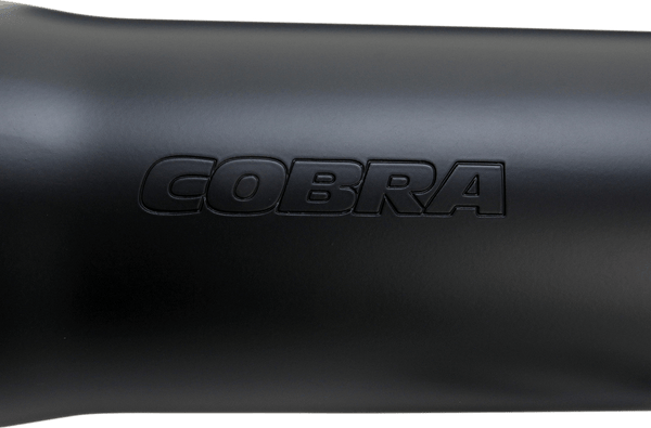 Cobra 6053B 3in. Slip-On Muffler with RacePro Tips - Black - sxspowersports