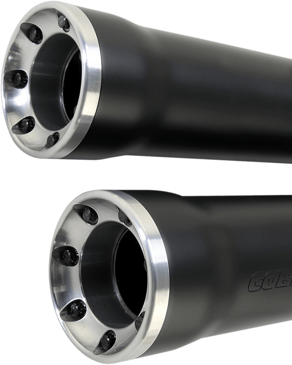 Cobra 6053B 3in. Slip-On Muffler with RacePro Tips - Black - sxspowersports