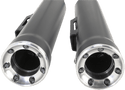 Cobra 6055B 3in. Slip-On Muffler with RacePro Tips - Black - sxspowersports