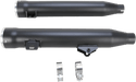 Cobra 6056B 3in. Slip-On Muffler with RacePro Tips - Black - sxspowersports