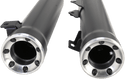 Cobra 6056B 3in. Slip-On Muffler with RacePro Tips - Black - sxspowersports