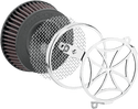 Cobra 606-0103-02 Swept Air Cleaner Kit - Chrome - sxspowersports