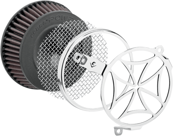 Cobra 606-0103-02 Swept Air Cleaner Kit - Chrome - sxspowersports