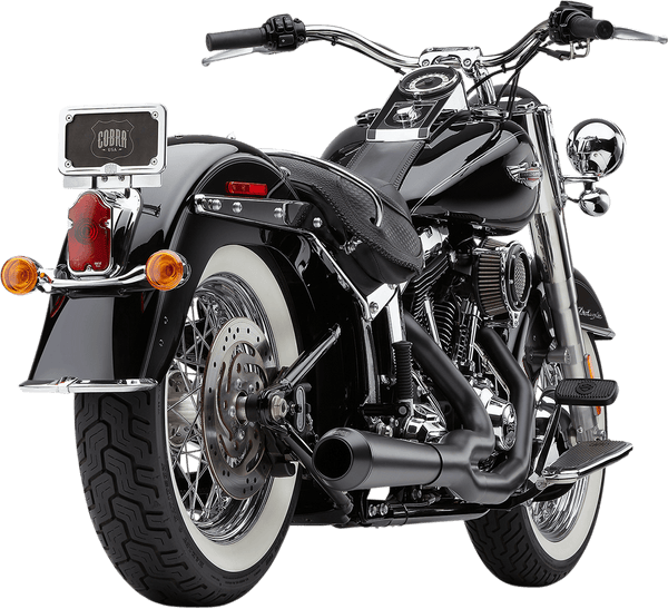Cobra 6483B El Diablo 3.5in. 2-Into-1 Exhaust System - Black - sxspowersports