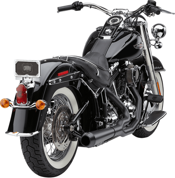 Cobra 6483B El Diablo 3.5in. 2-Into-1 Exhaust System - Black - sxspowersports