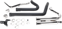 Cobra 6788B Speedster Exhaust with PowerPort and RacePro Tip - Black with Clear-Coated Machined Aluminum Tips - sxspowersports