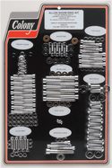Colony 1001P Complete Motor Polished Socket-Head Bolt Kit - sxspowersports