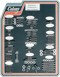 Colony 1001P Complete Motor Polished Socket-Head Bolt Kit - sxspowersports