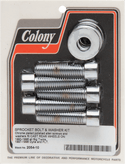 Colony 2052-10 Rear Sprocket and Pulley Hardware Kit - Allen Style - sxspowersports