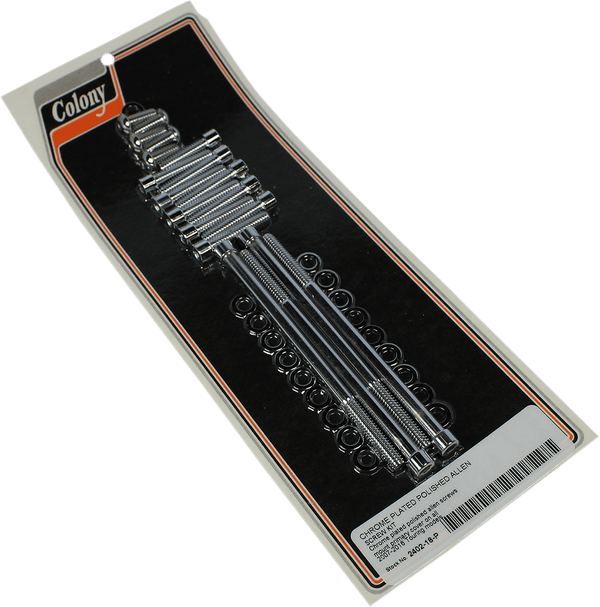 Colony 2470-20-P Primary Cover Hardware Kit - Allen Polished - sxspowersports