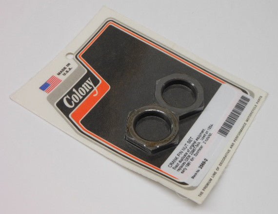 Colony 2569-2 Crank Pin Nut Set - sxspowersports