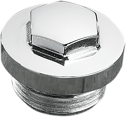 Colony 7809-2 Primary Filler Cap and Clutch Adjusting Hole Cap - Hex - Chrome - sxspowersports