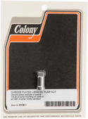 Colony 8108-1 Oil Pump Nut - Long - Chrome - sxspowersports