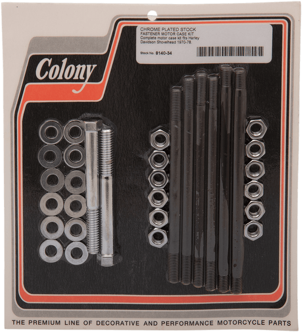 Colony 8140-34 Engine Case Stud Kit - sxspowersports