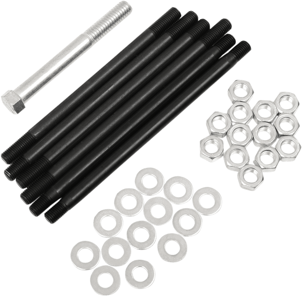 Colony 8141-34 Motor Case Stud Kit - Stock Style - Cad Plated - sxspowersports