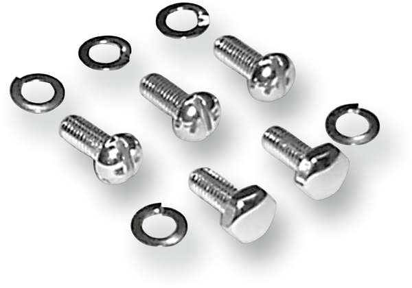 Colony 8145-10 Circuit Breaker and Voltage Regulator Screw Kit - Chrome - sxspowersports
