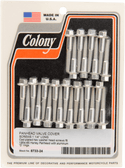 Colony 8734-24 Valve Cover Screws - Chrome - sxspowersports