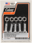 Colony 8738-10 Brake Rotor Hardware Kit - sxspowersports