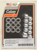 Colony 8751-19 Transmission Side Cover Kit - Acorn Style - Chrome - sxspowersports