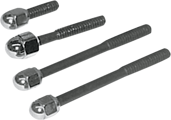 Colony 8775-4 Dash Screw Kit - Button Head Style - Chrome - sxspowersports