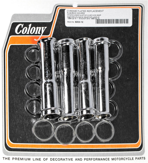 Colony 9202-12 Lower Pushrod Cover Set - sxspowersports