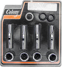 Colony 9887-20 Upper Pushrod Cover Set - 2 13/16in. Long Clips - sxspowersports
