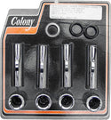 Colony 9887-20 Upper Pushrod Cover Set - 2 13/16in. Long Clips - sxspowersports