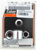 Colony 9975-4 Axle Spacer and Nut Kits - Smooth - sxspowersports