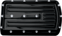 Covingtons C1042-B Finned Brake Pedal Pad - Gloss Black Powdercoat - sxspowersports