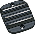 Covingtons C1151-B Front Master Cylinder Cover - Finned Black - sxspowersports