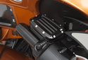 Covingtons C1156-B Front Master Cylinder Cover - Dimpled Black - sxspowersports