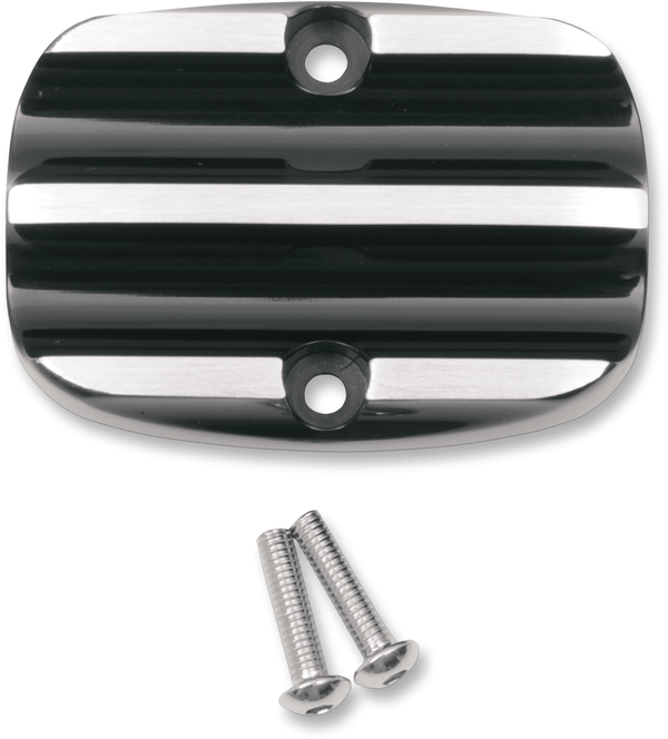 Covingtons C1157-B Rear Master Cylinder Cover - Dimpled Black - sxspowersports